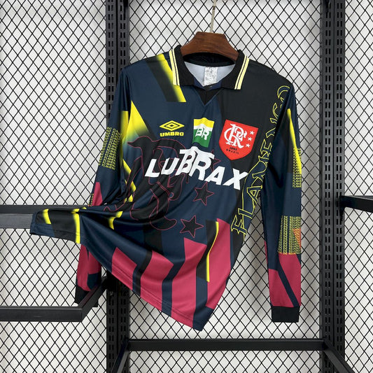 Flamengo 1998 Goalkeeper Retro Long Sleeve Jersey