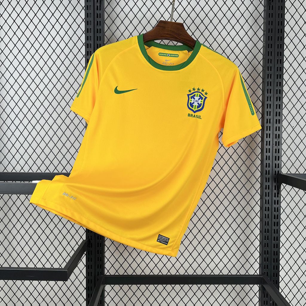 Brazil 2010 Retro Home Jersey