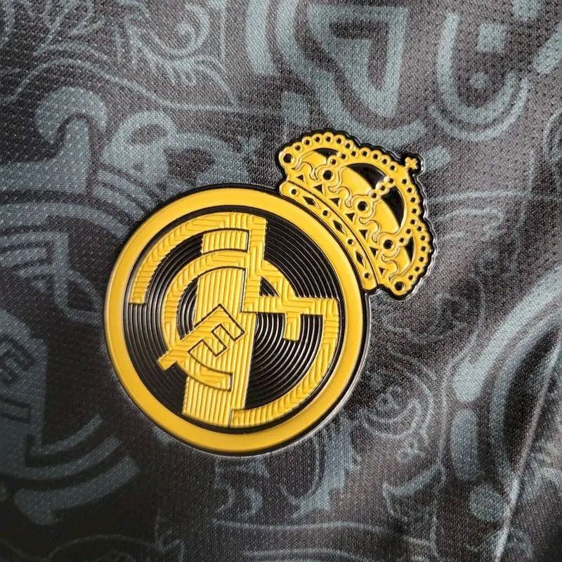Men's Real Madrid 2023/24 Fan Concept Edition Jersey Black