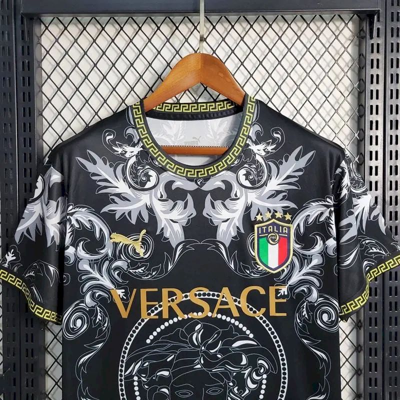 Mens Italy 2023/24 Versace Co-Branded Edition Jersey - Image 5