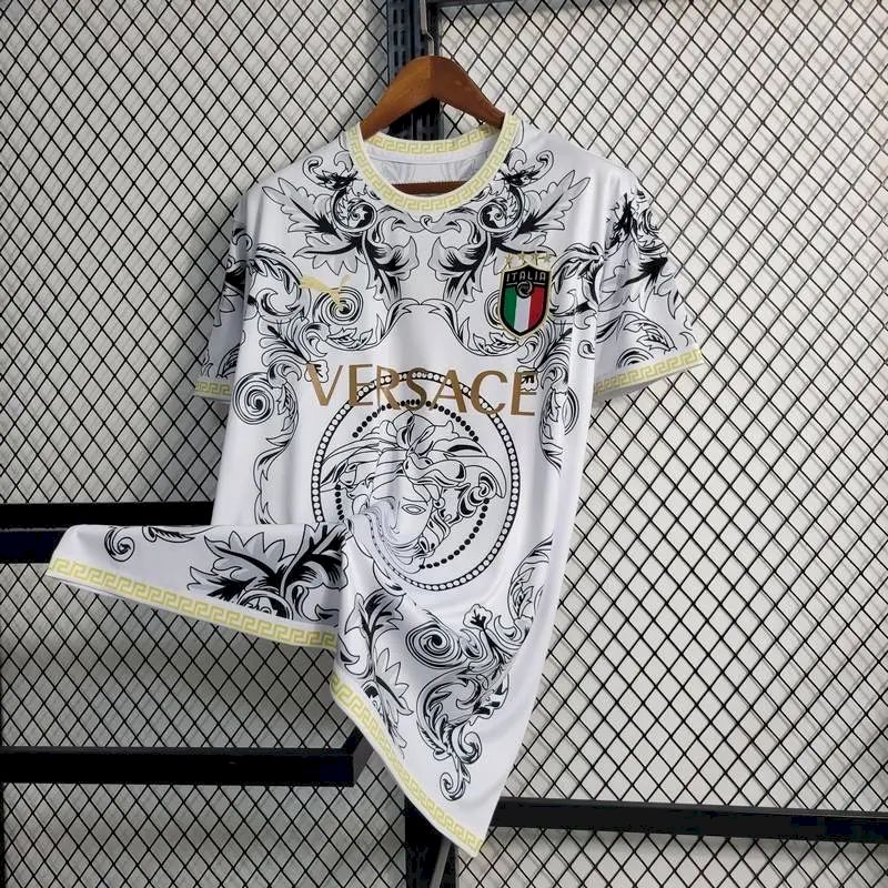 Mens Italy 2023/24 Versace Co-Branded Edition Jersey - Image 8
