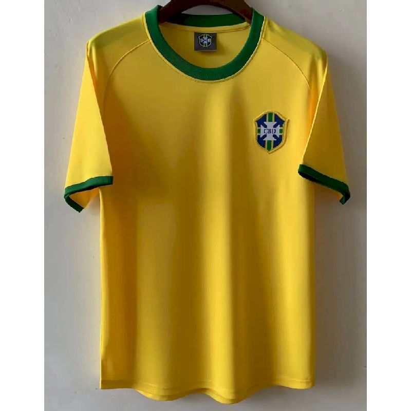 Brazil 1970 Retro Home Jersey