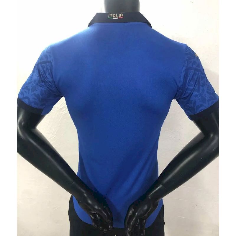 Mens Italy 2022/23 Versace Co-Branded Edition Jersey-Gold - Image 1