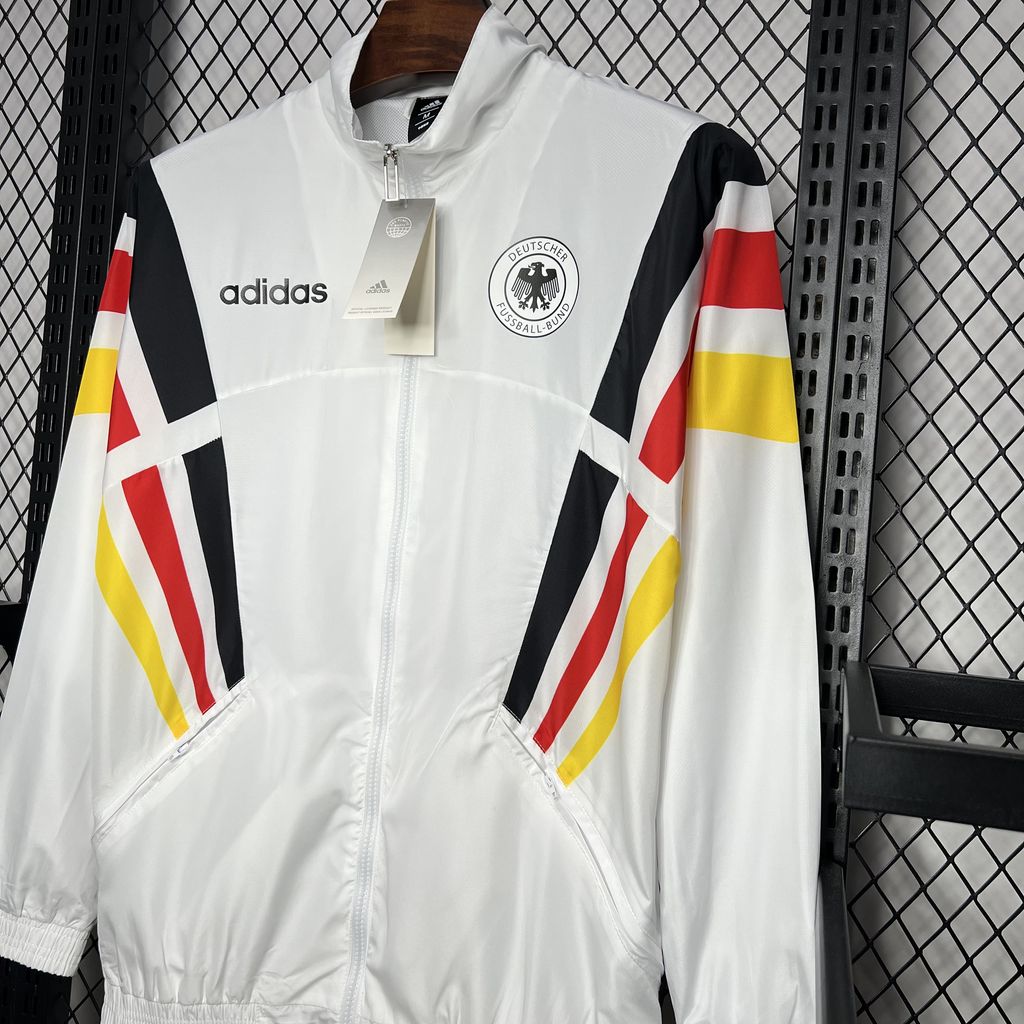 Germany White Windbreaker