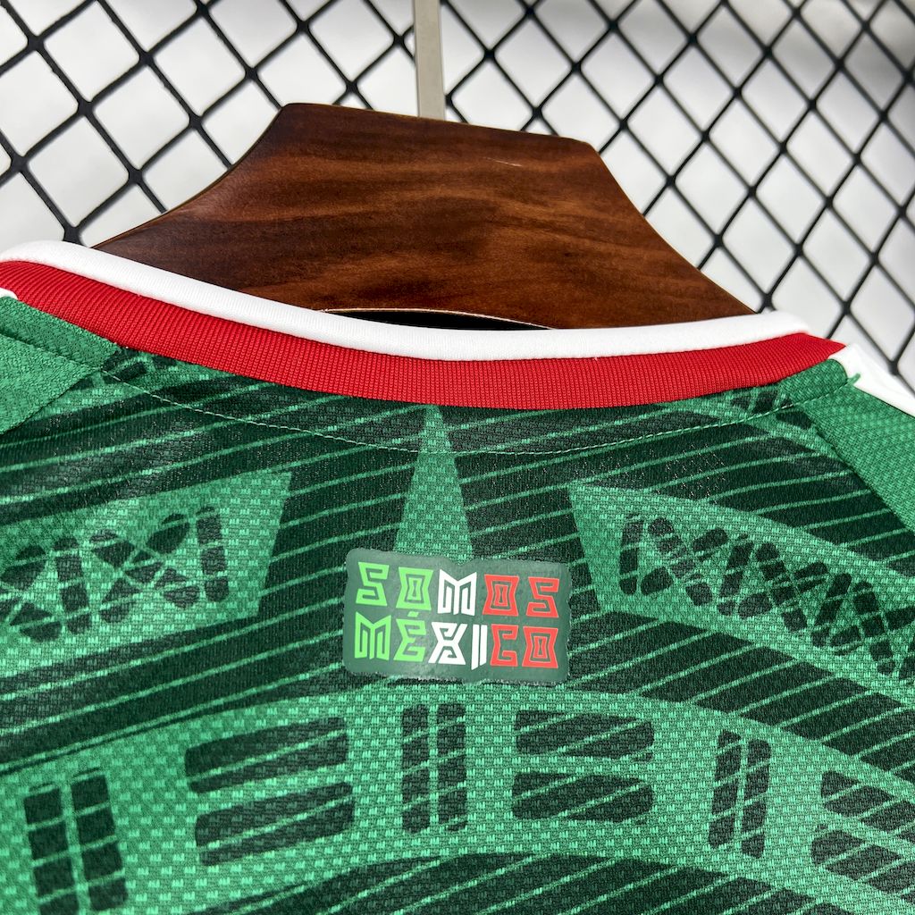Men's Mexico 2026 World Cup Home Long Sleeve Jersey