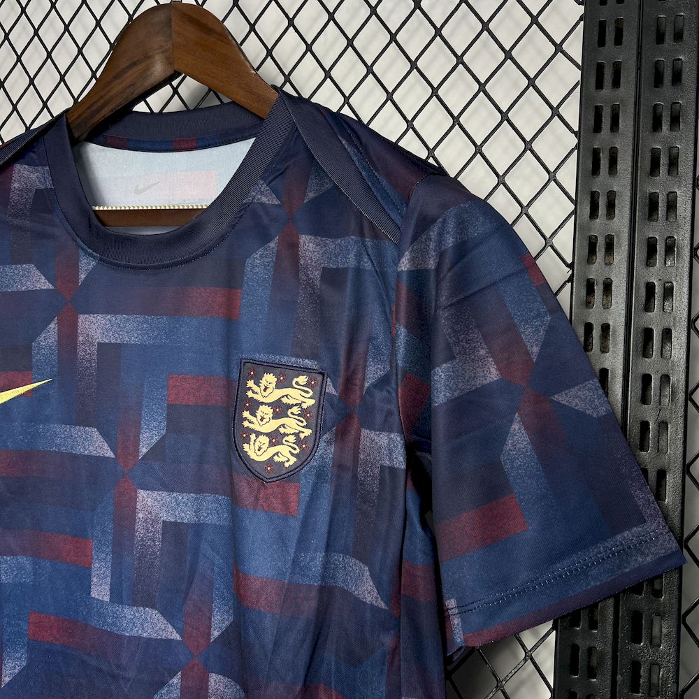 Mens England 2024/25 Pre-Match Jersey - Image 3