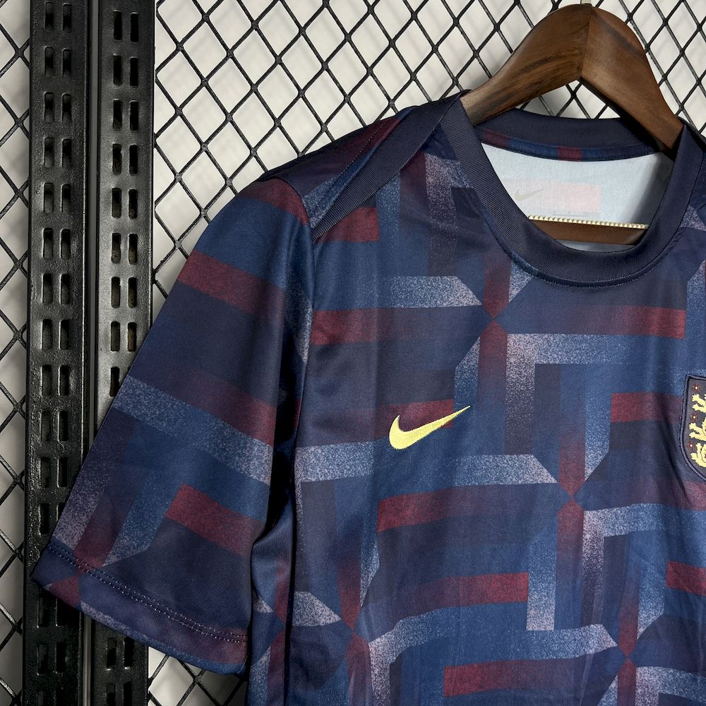 Mens England 2024/25 Pre-Match Jersey - Image 4