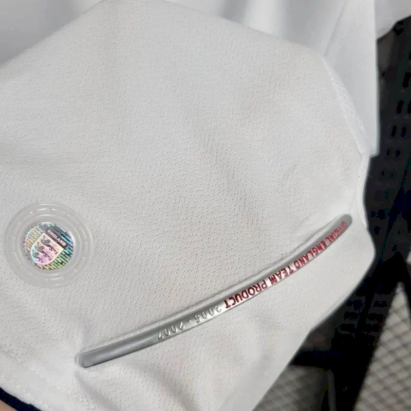 England 2005 Retro Home Long Sleeve Jersey