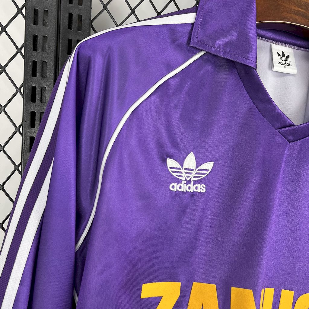 Real Madrid 1984/85 Retro Third Long Sleeves Jersey