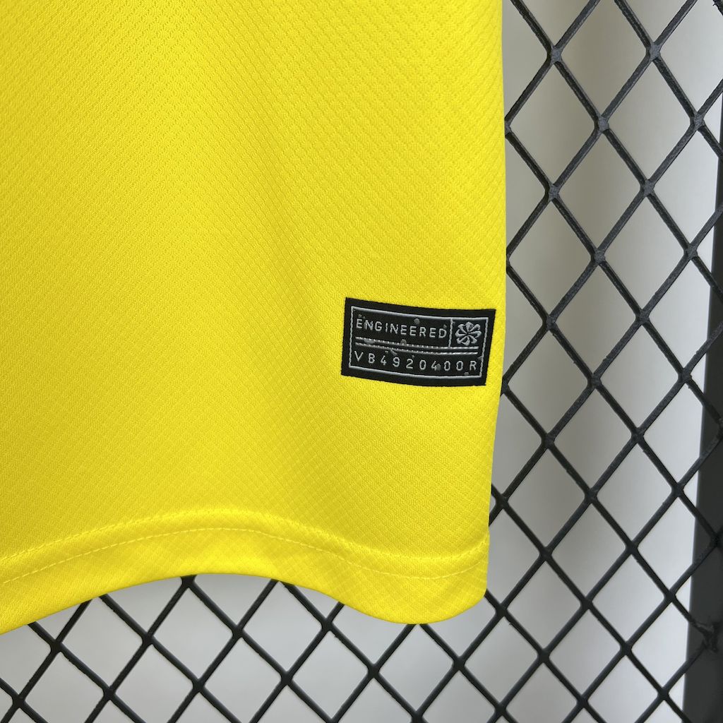 Men's Brazil 2025/26 Jordan Yellow Jersey