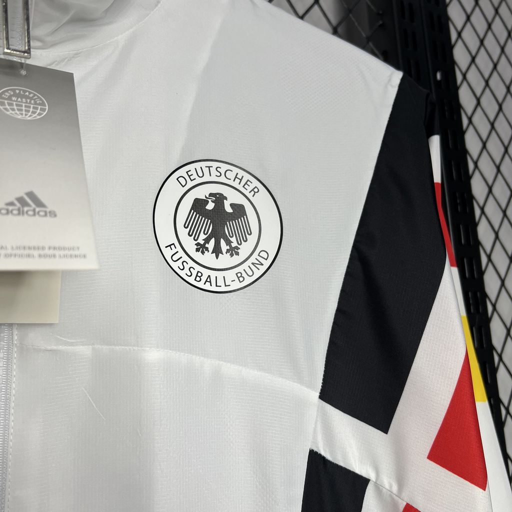 Germany White Windbreaker