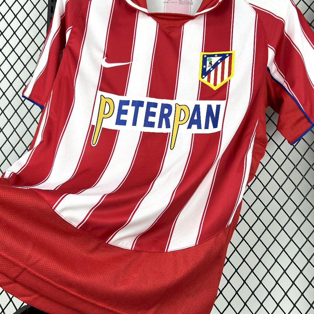 Atletico Madrid 2003/04 Retro Home Jersey