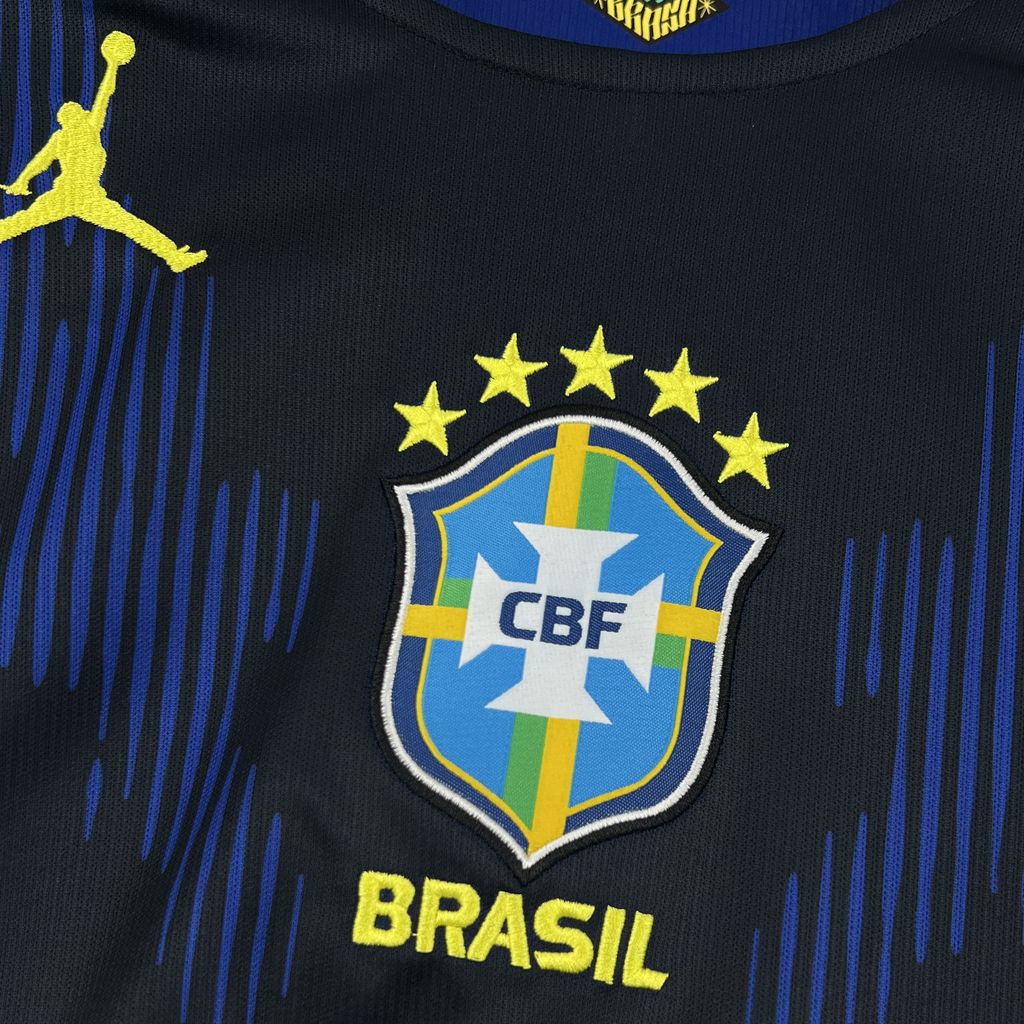 Men's Brazil 2026 World Cup Away Long Sleeve Jersey
