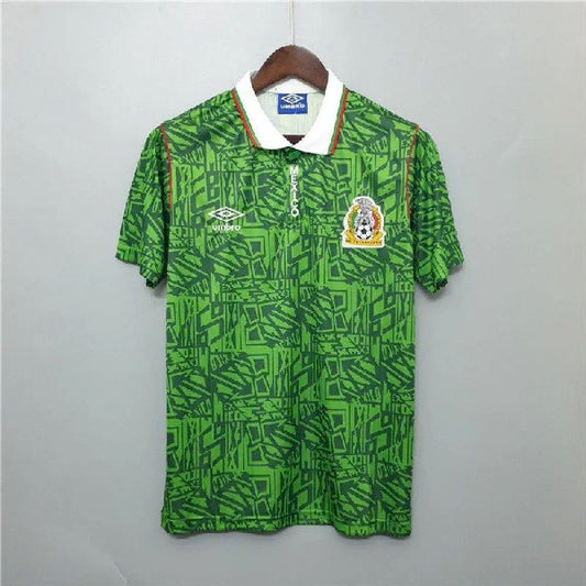 Mexico 1994 Retro Home Jersey