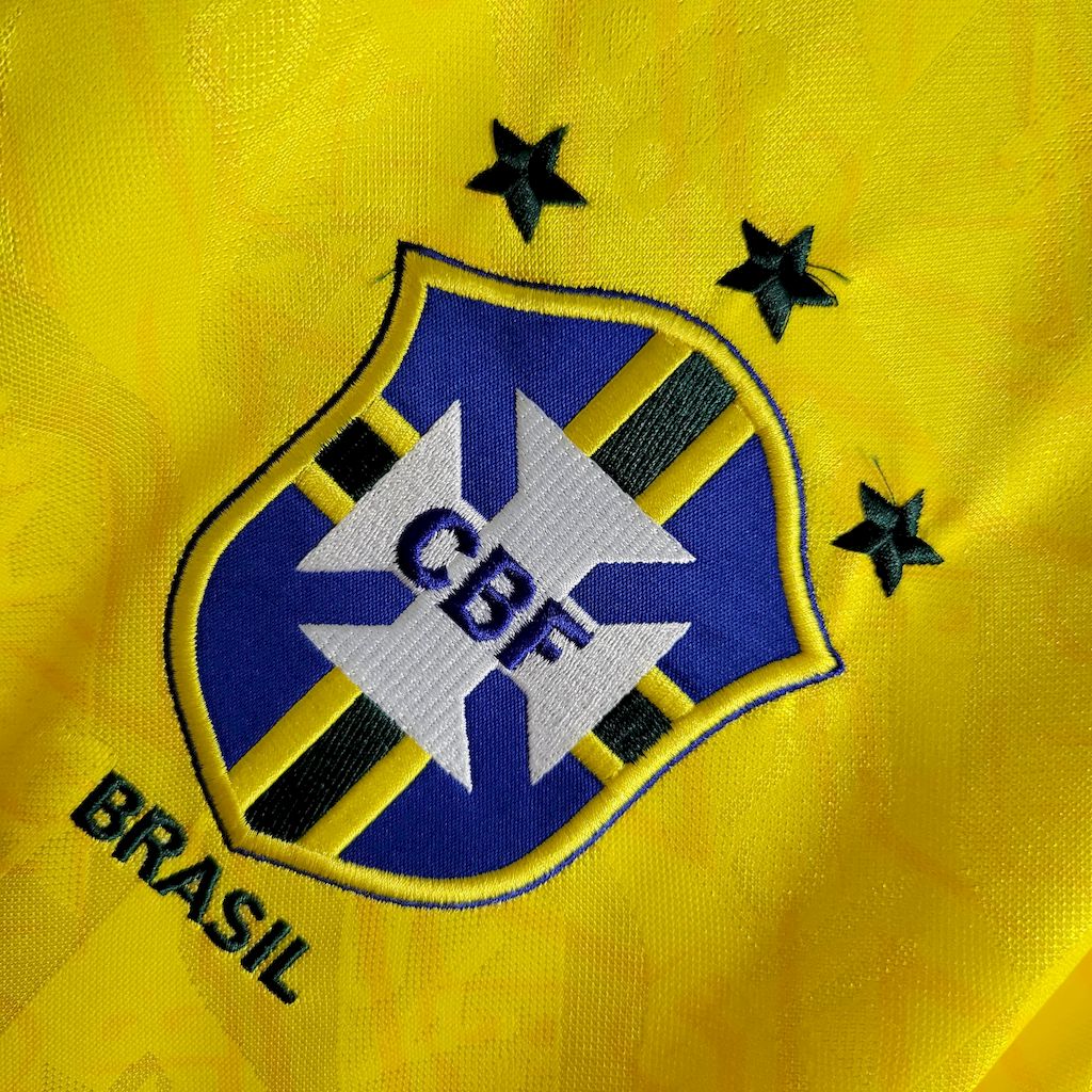 Brazil 1991/93 Retro Home Jersey