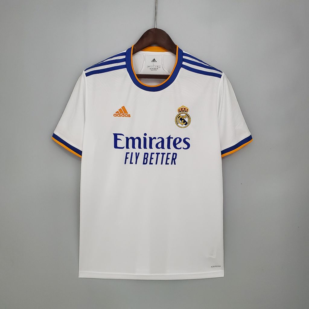 Men's Real Madrid 2021/22 Fan Home Jersey