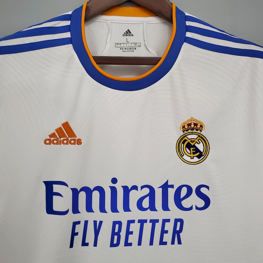 Men's Real Madrid 2021/22 Fan Home Jersey