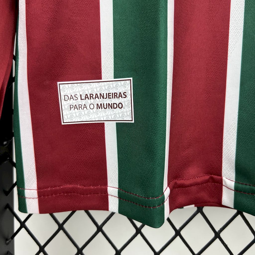 Men's Fluminense 2025/26 Home Long Sleeve Jersey