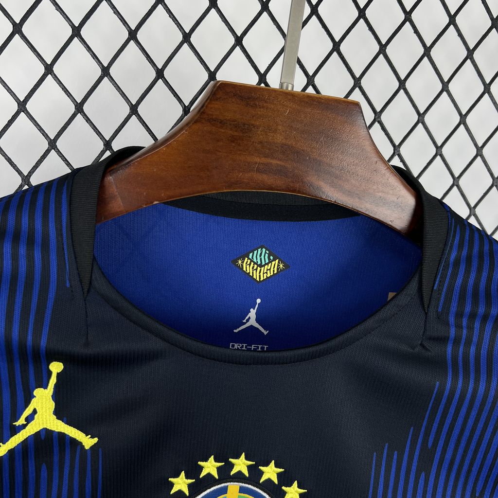 Men's Brazil 2026 World Cup Away Long Sleeve Jersey