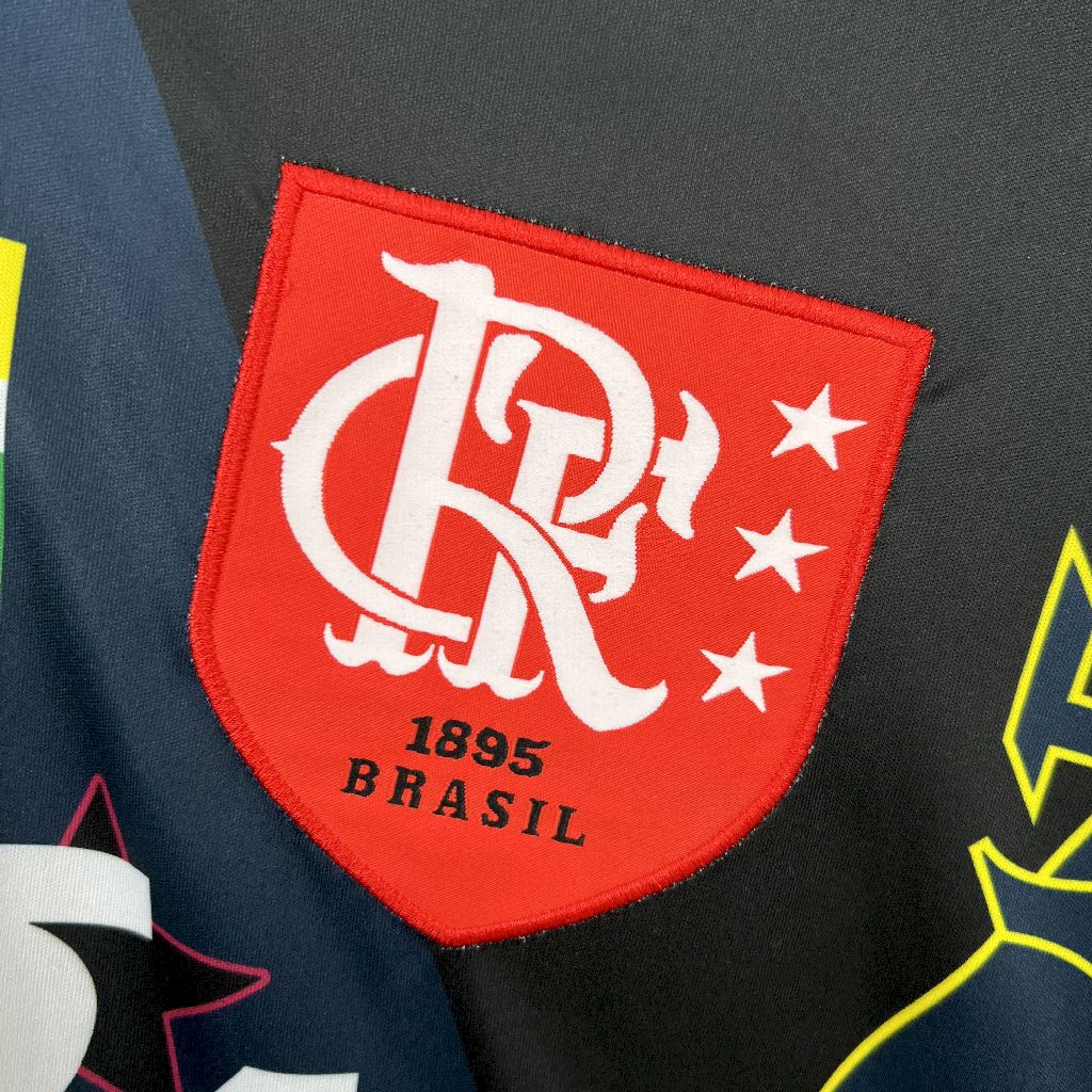 Flamengo 1998 Goalkeeper Retro Long Sleeve Jersey