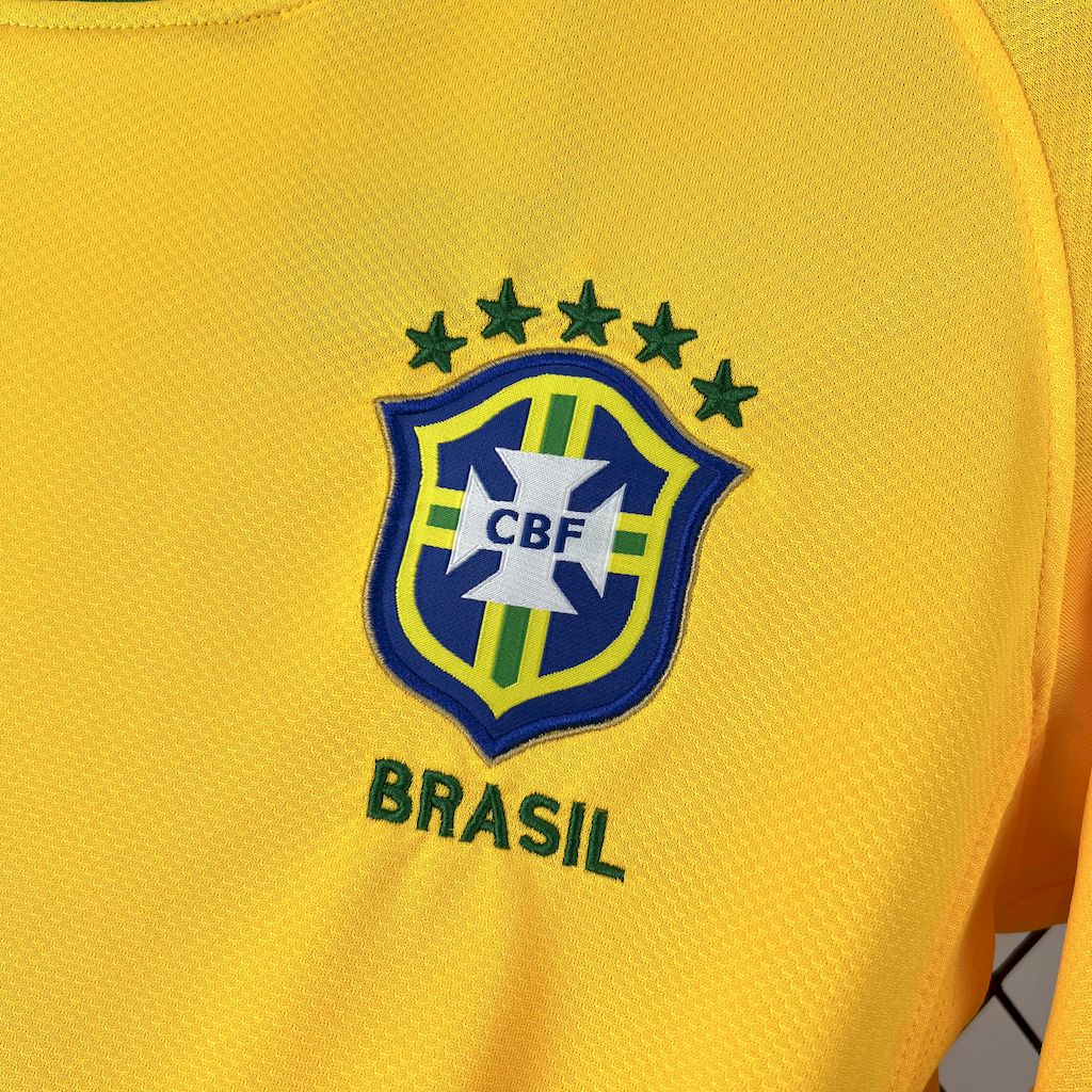 Brazil 2010 Retro Home Jersey