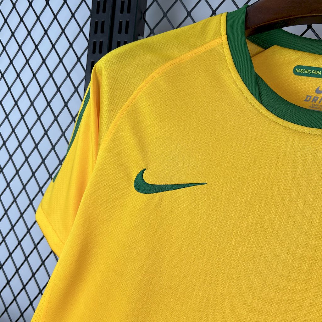 Brazil 2010 Retro Home Jersey