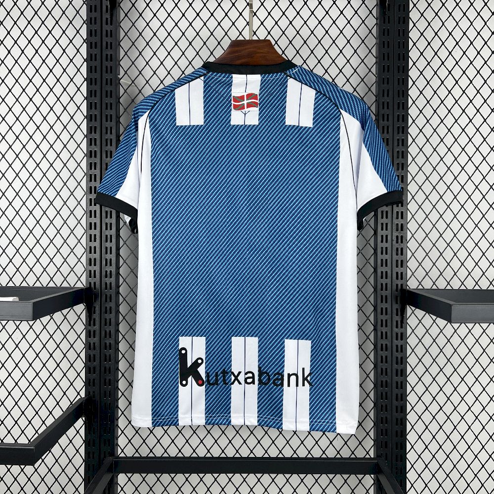 Men's Real Sociedad 2025/26 Fan Home Jersey