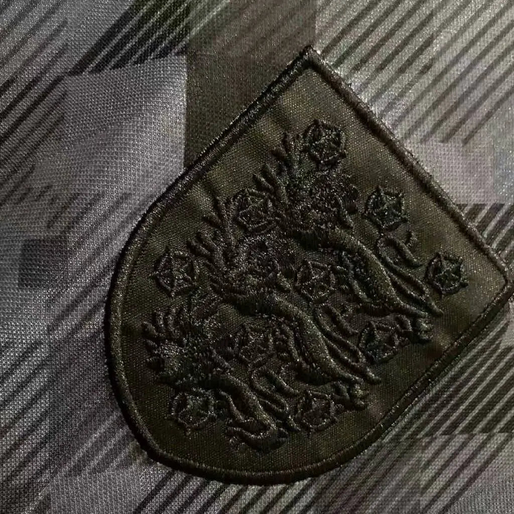 England 1990 Retro Blackout Jersey