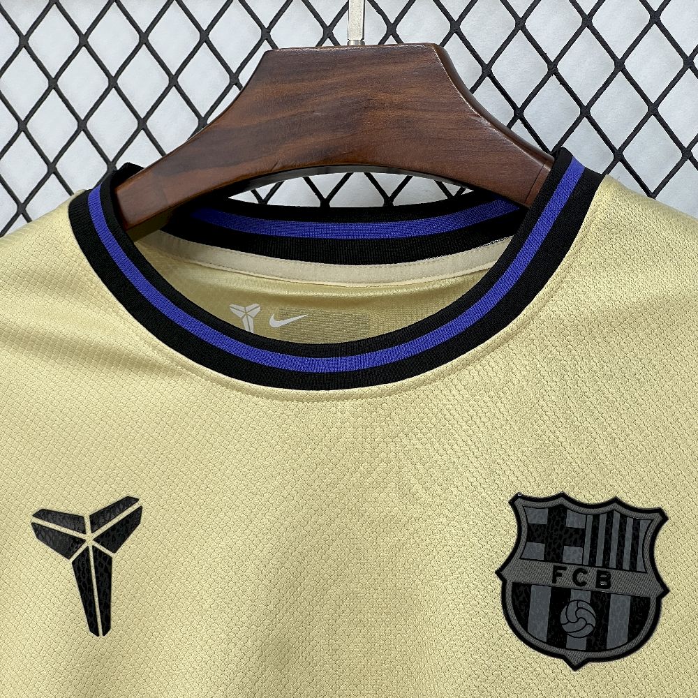 Men's Barcelona 2025/26 Away Long Sleeve Jersey