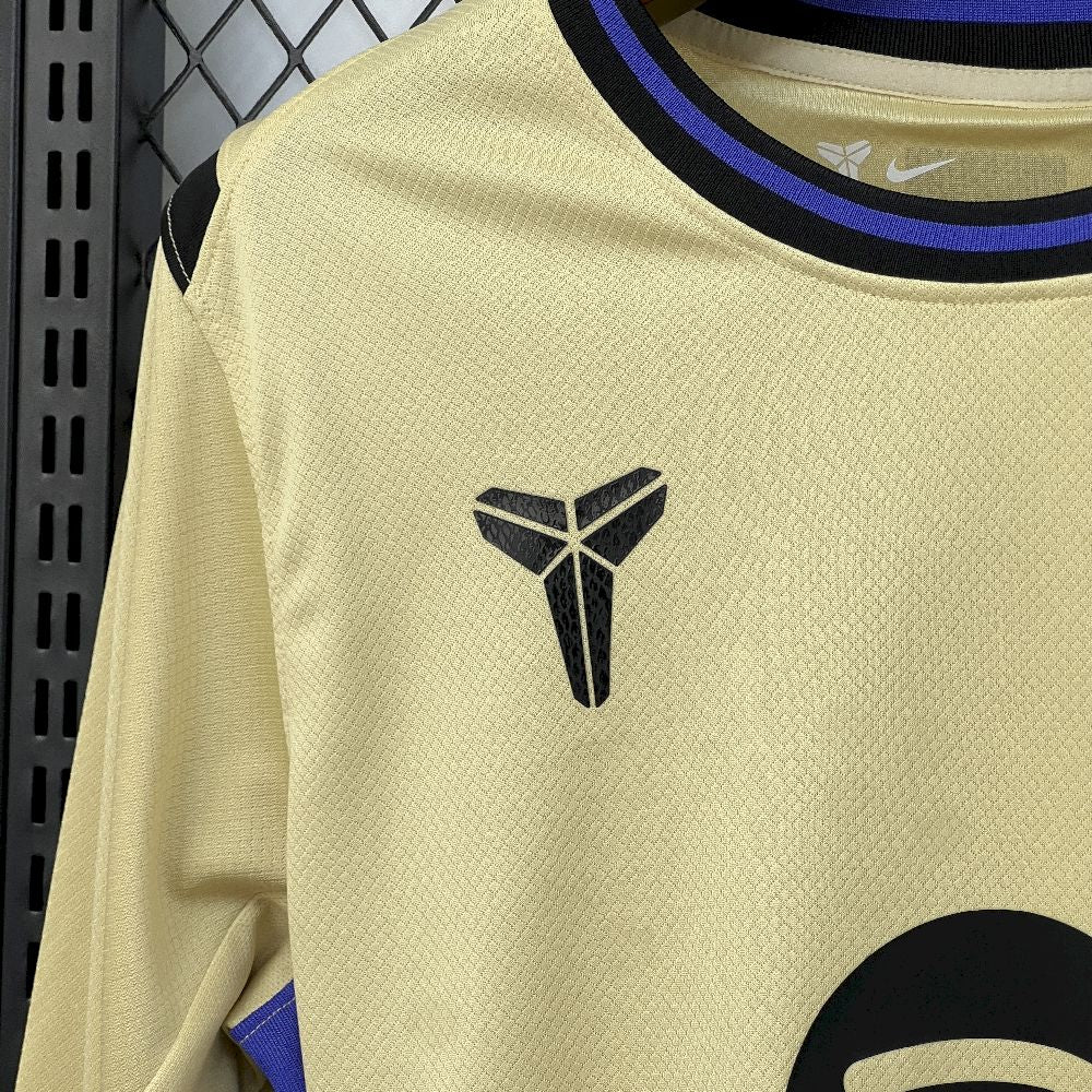 Men's Barcelona 2025/26 Away Long Sleeve Jersey