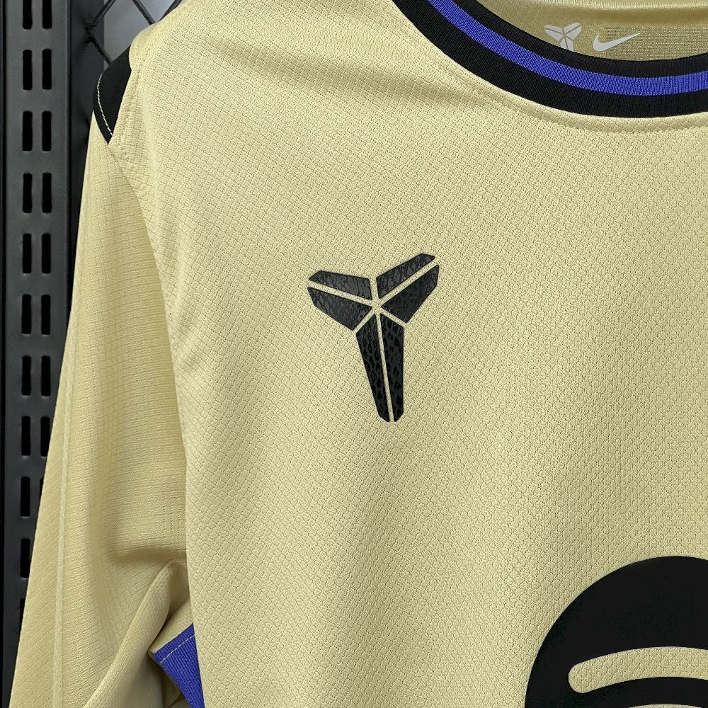 Men's Barcelona 2025/26 Away Long Sleeve Jersey