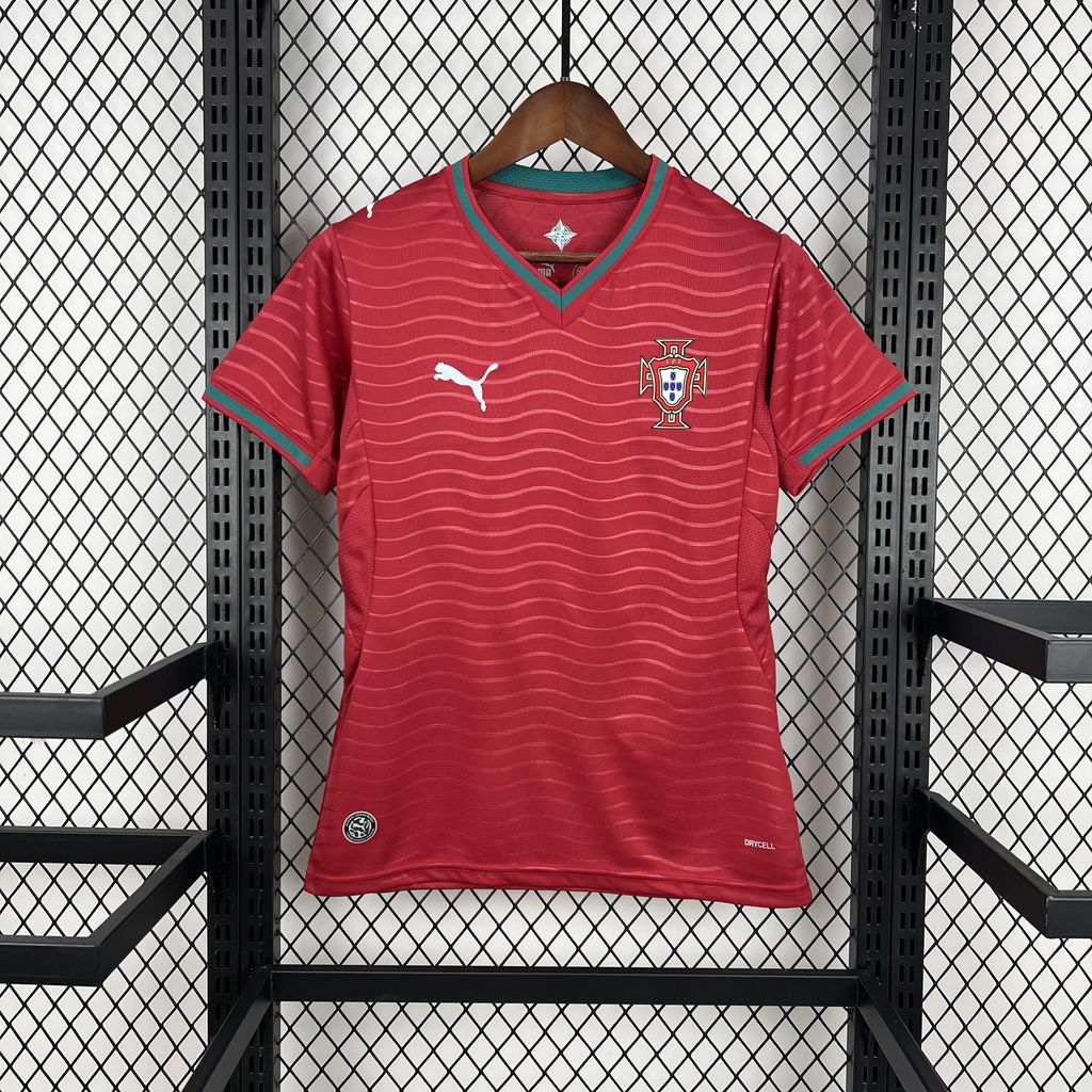 Womens Portugal 2026 World Cup Home Jersey - Image 1