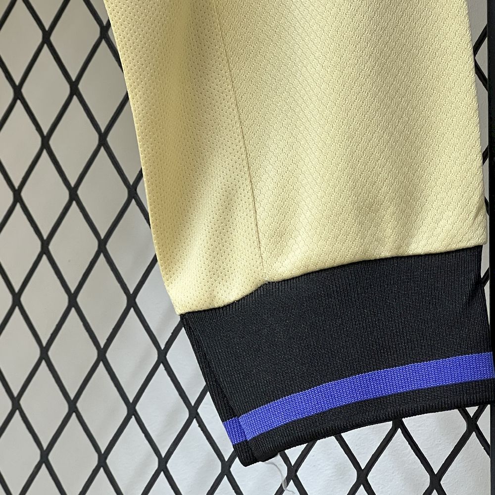 Men's Barcelona 2025/26 Away Long Sleeve Jersey