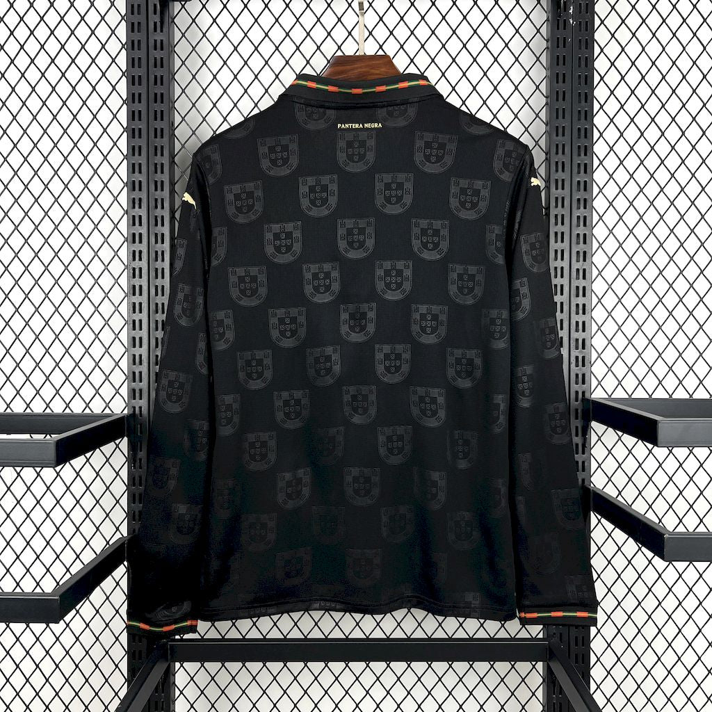 Mens Portugal 2026 Eusebio Special Long Sleeve Jersey - Image 2