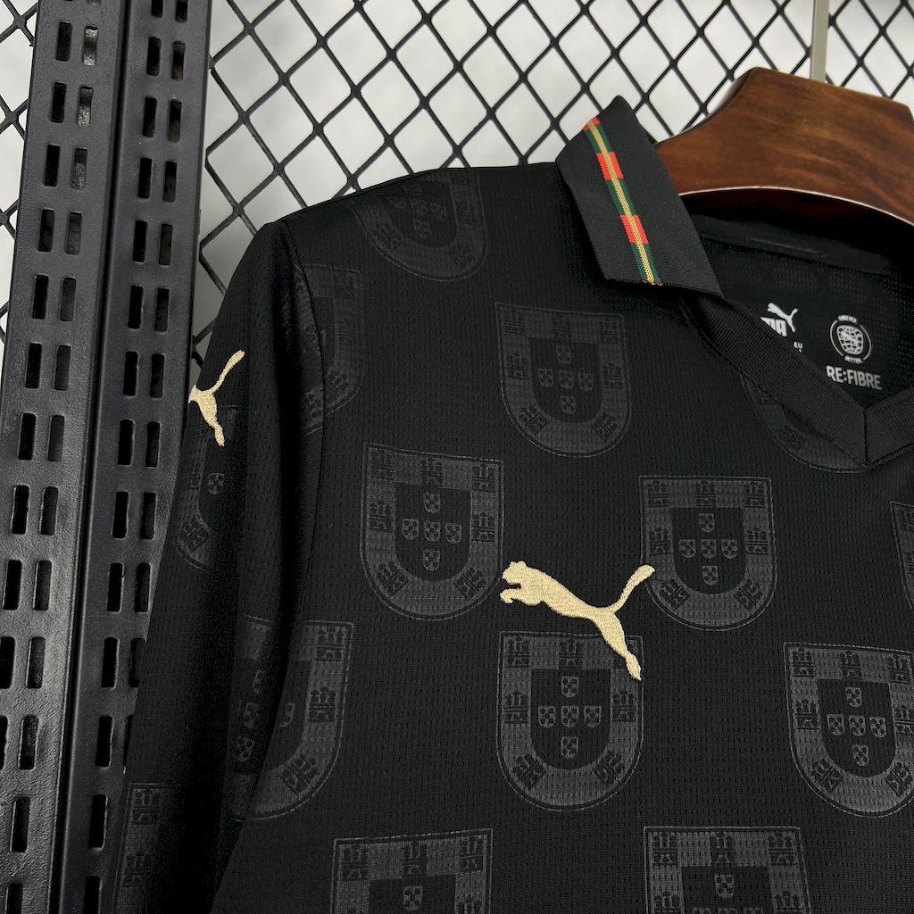 Mens Portugal 2026 Eusebio Special Long Sleeve Jersey - Image 7