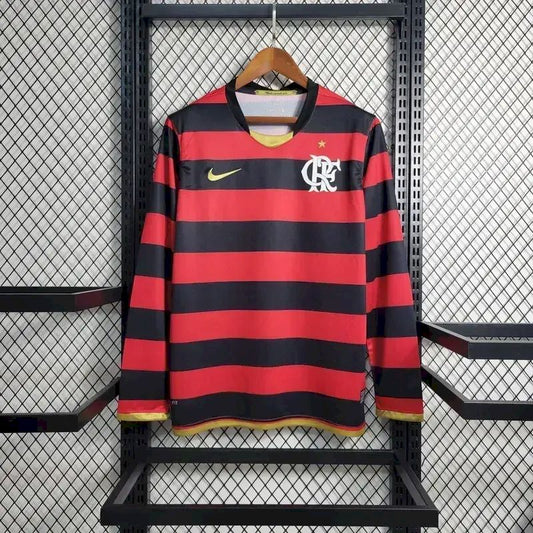 Flamengo 2008/09 Retro Home Long Sleeve Jersey