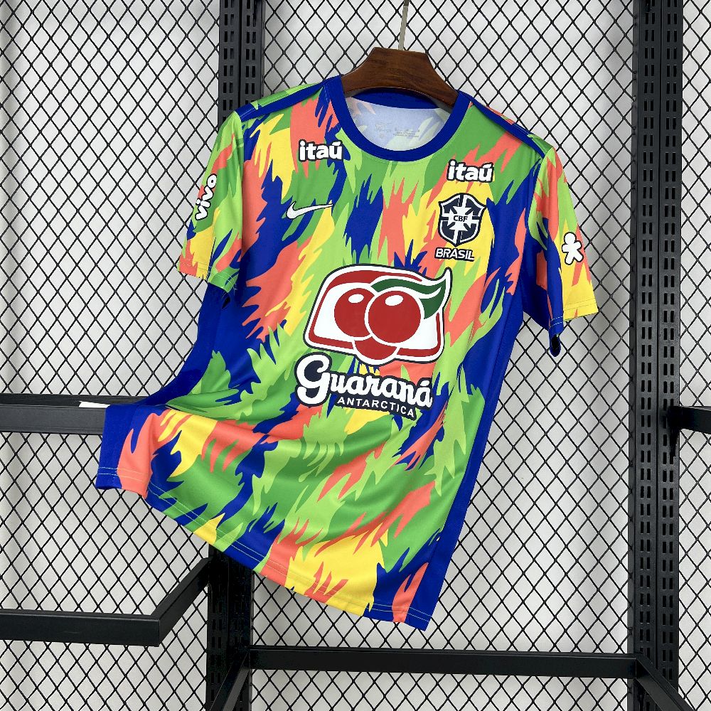 Men's Brazil 2025/26 Pre-Match Jersey