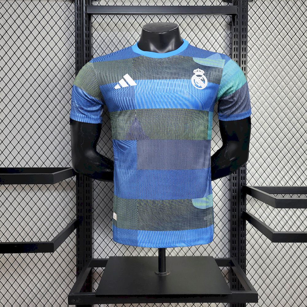 Men’s Real Madrid 2025/26 Player Pre-match training suit Jersey
