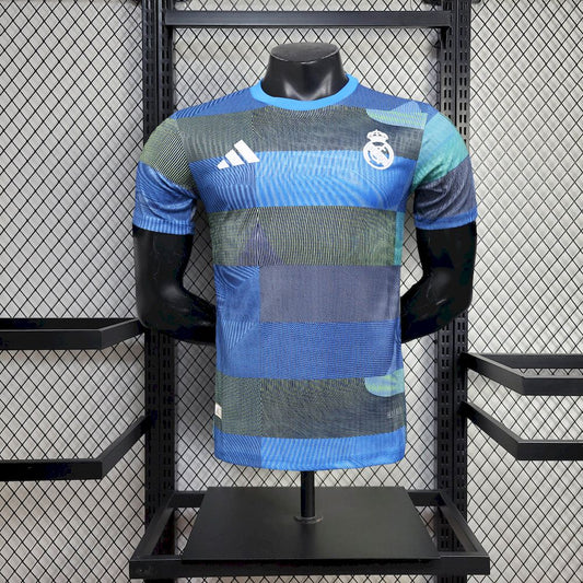 Men’s Real Madrid 2025/26 Player Pre-match training suit Jersey