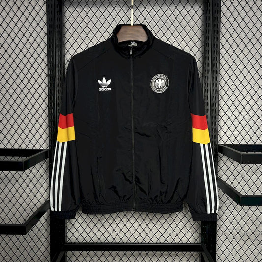 Germany Black Windbreaker