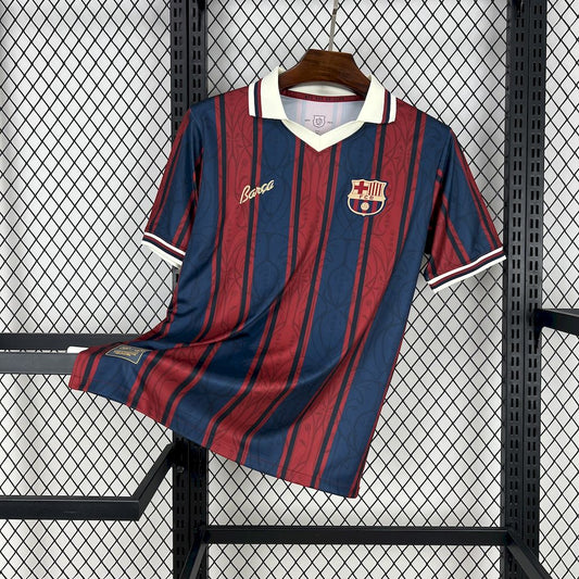 Men’s Barcelona 2025/26 Modernist Retro Style Jersey