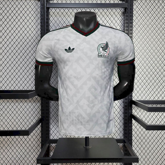 Men's Mexico 2025/26 Player White Jersey