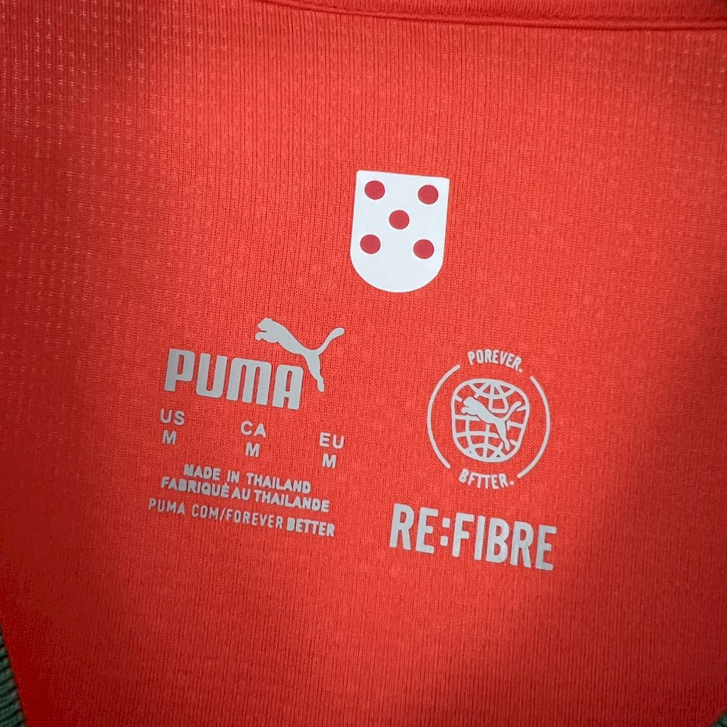 Mens Portugal 2025/26 Home Long Sleeve Jersey - Image 4