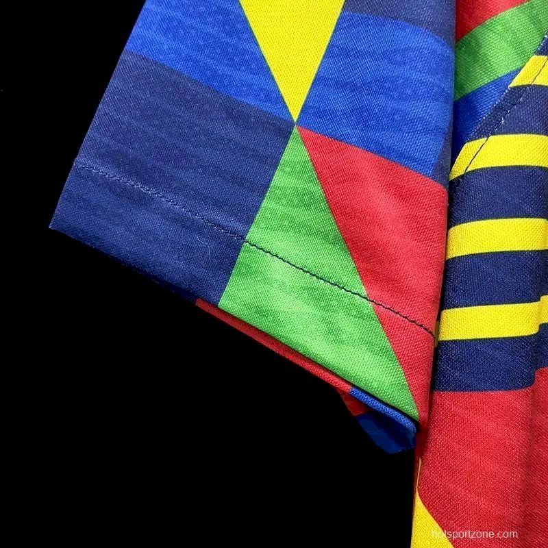Mens Portugal 2022 Colorful Pre-Match Jersey - Image 4
