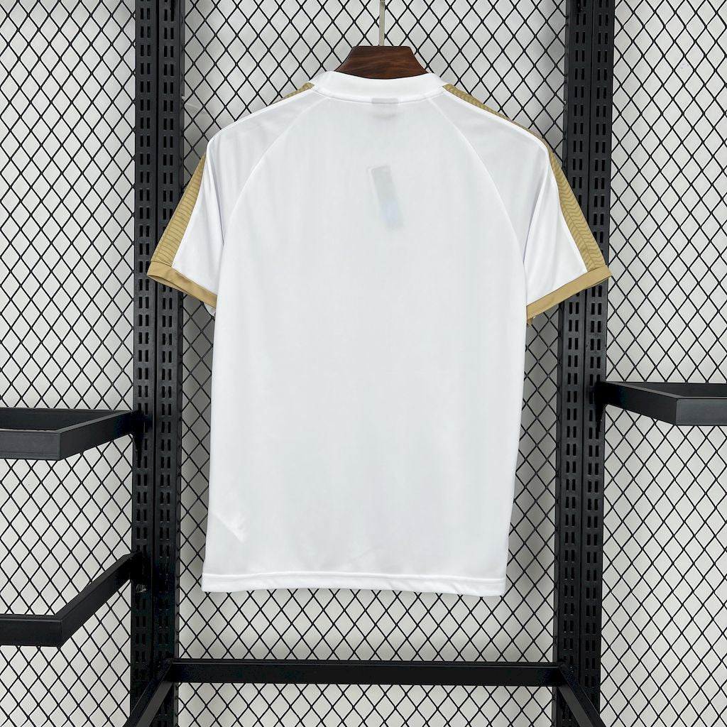 Men's Vasco Da Gama 2025/26 White Gold Jersey
