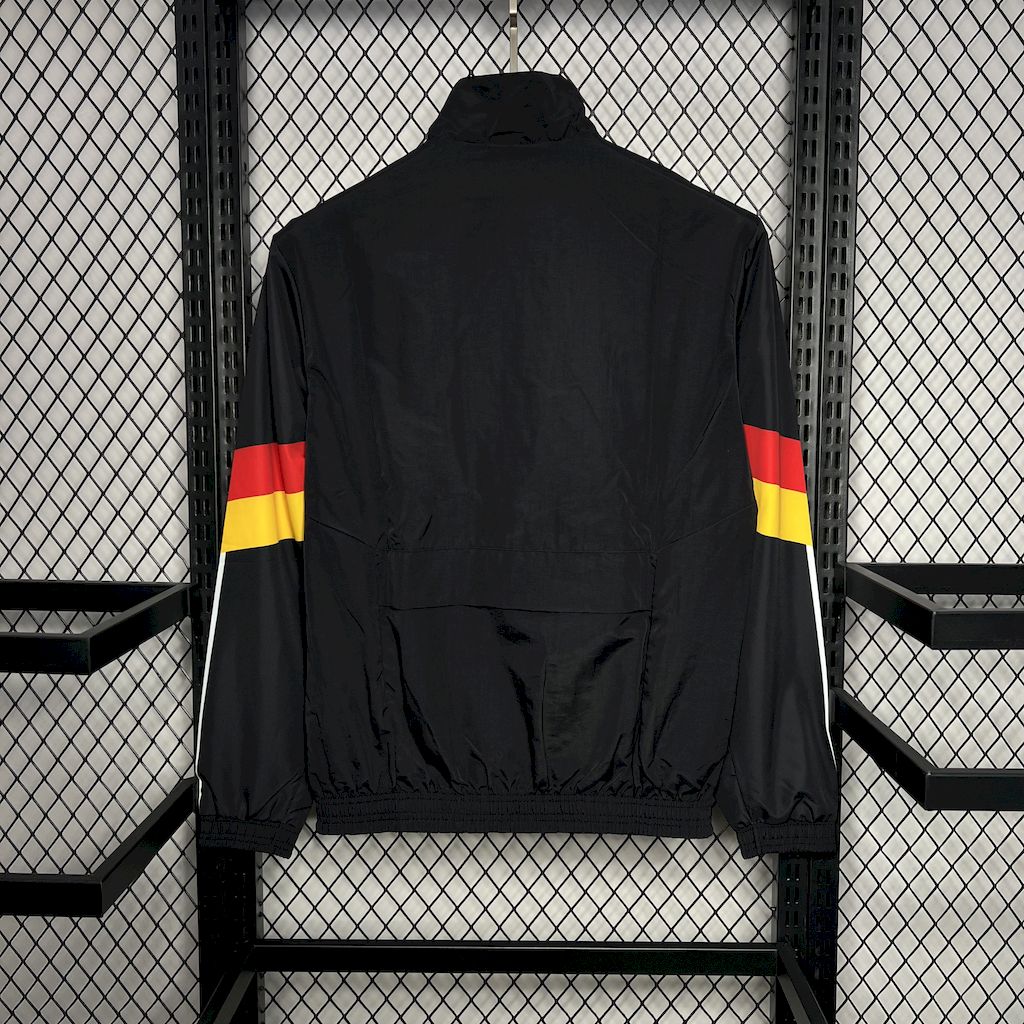 Germany Black Windbreaker