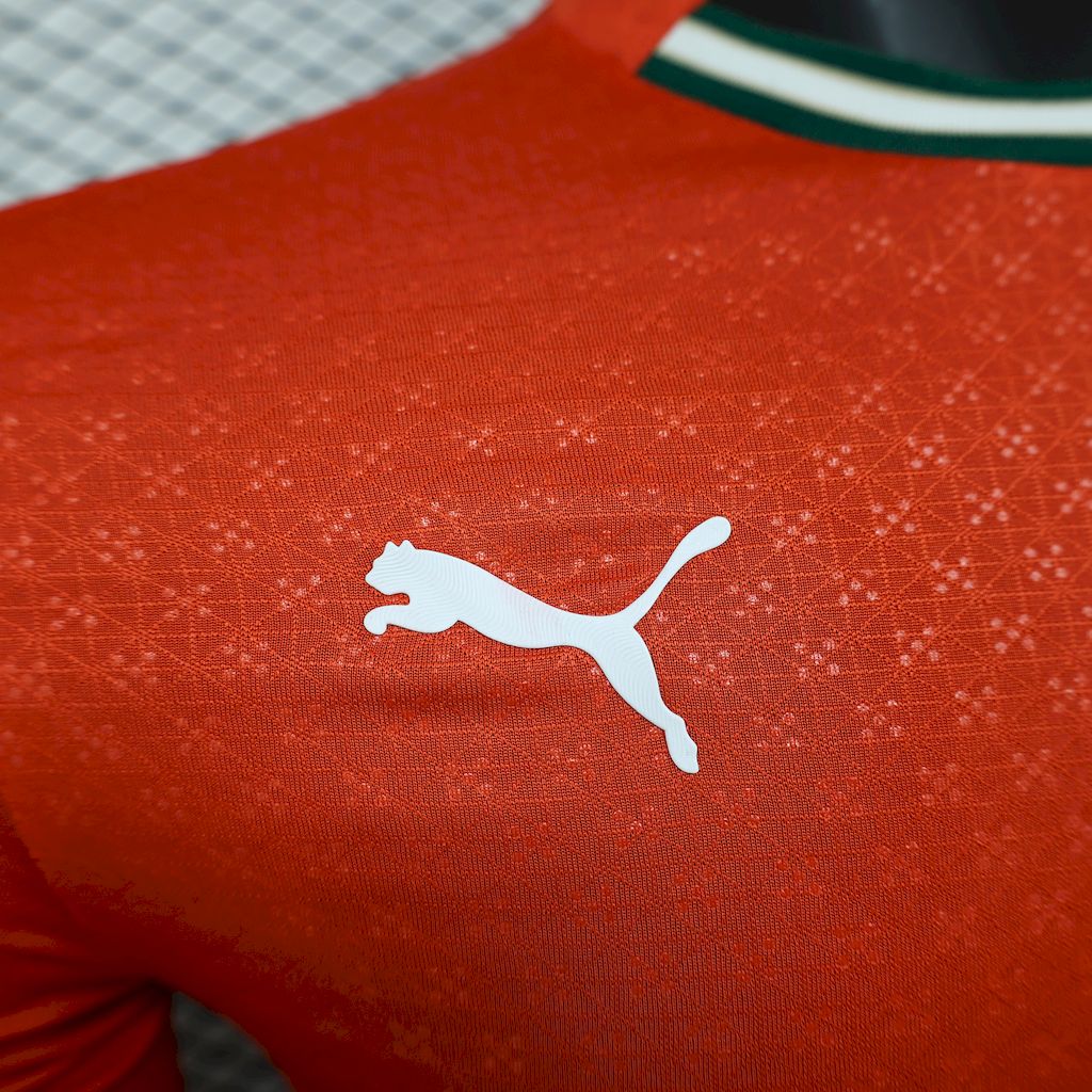 Mens Portugal 2025/26 Home Long Sleeve Jersey Player Version - Image 3
