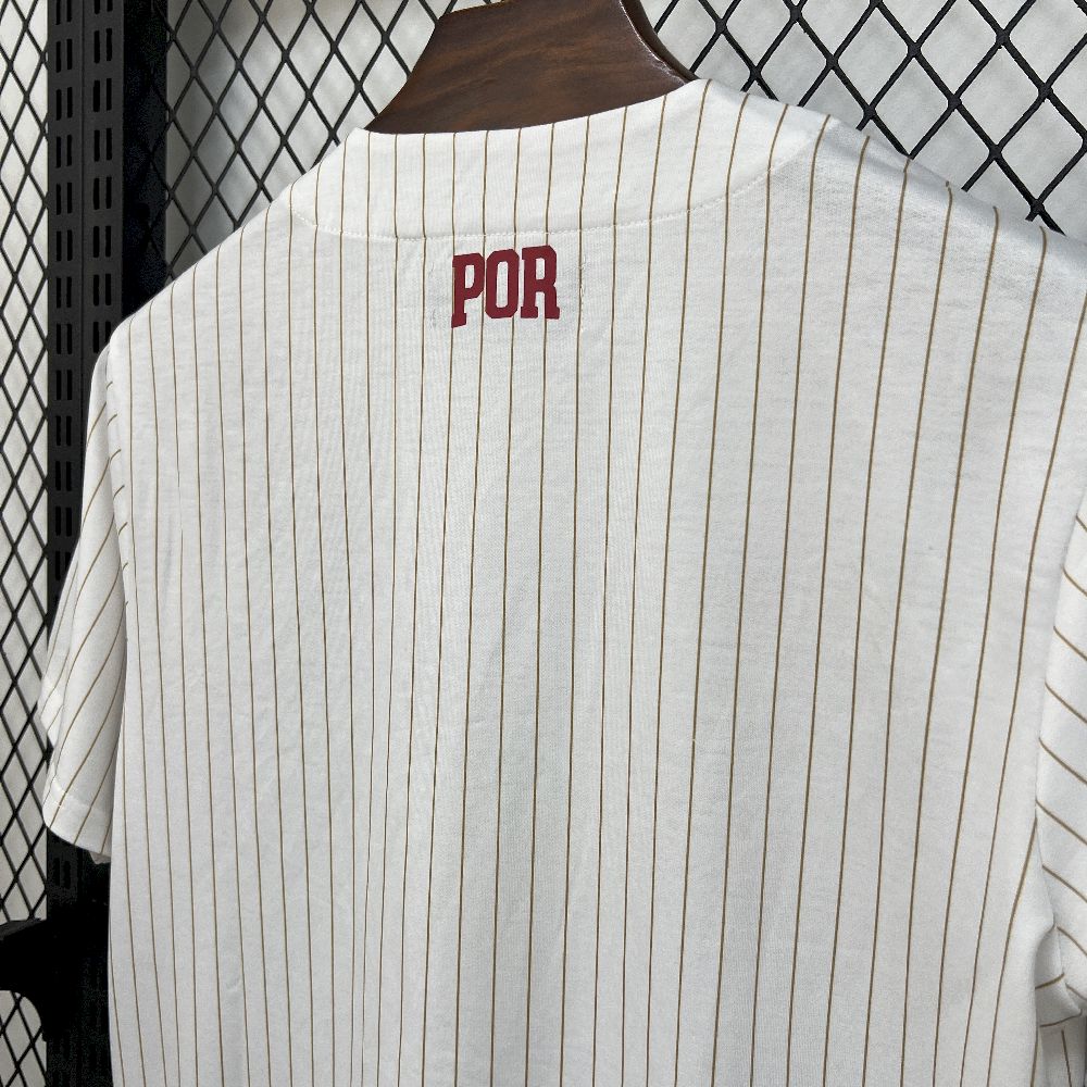 Mens Portugal 2025/26 Baseball Jersey - Image 6