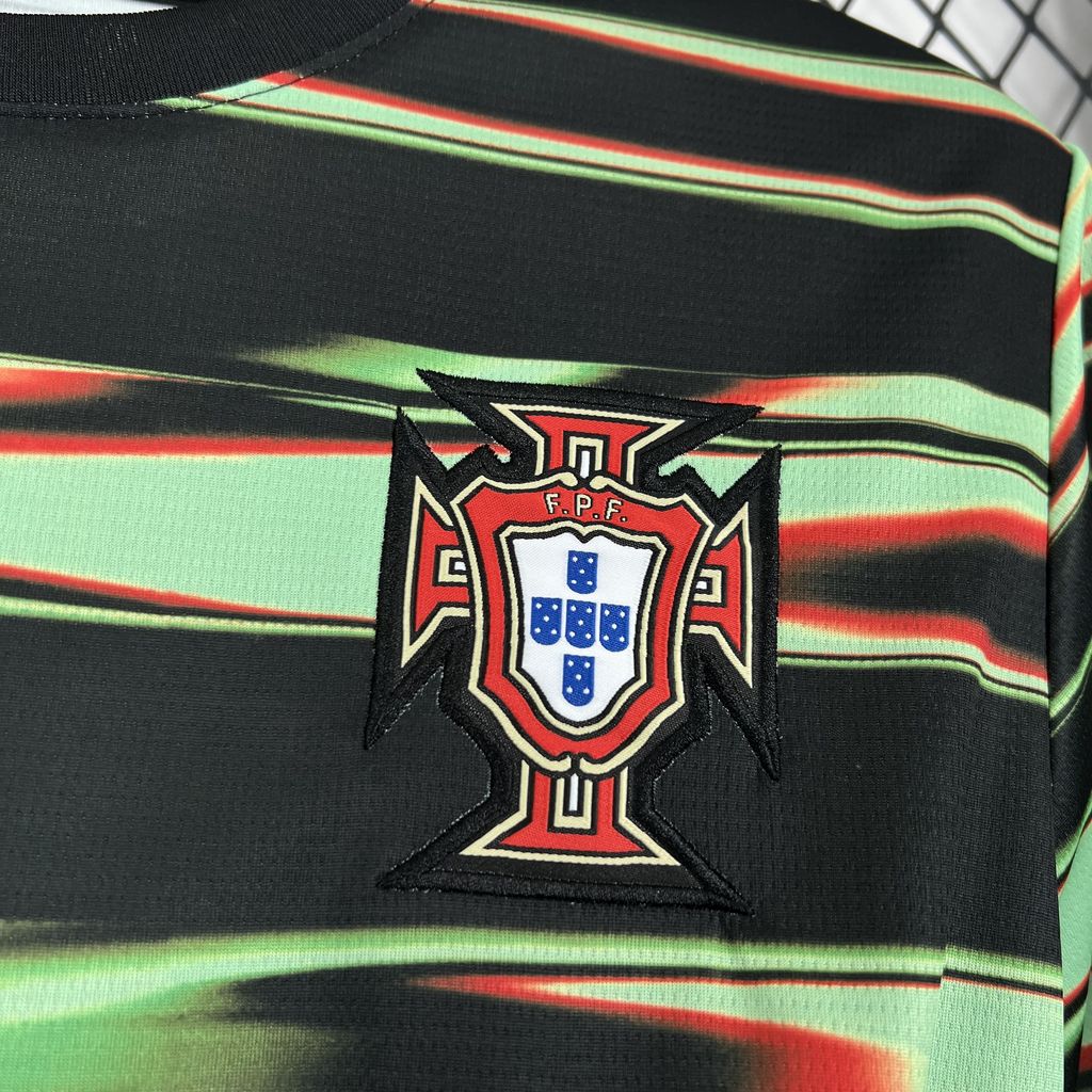 Mens Portugal 2025/26 Camouflage Pre-Match Jersey - Image 3