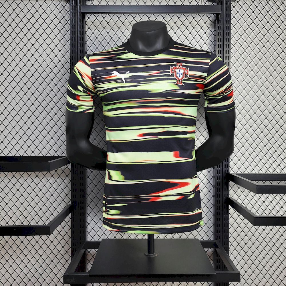 Mens Portugal 2025/26 Camouflage Pre-Match Jersey - Image 6